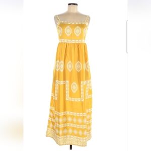MISSLOOK Yellow Patterned Maxi Dress